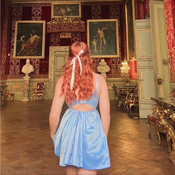 FOR LOVE & LEMONS Bell Bow Slip Dress - Picture 3 of 16